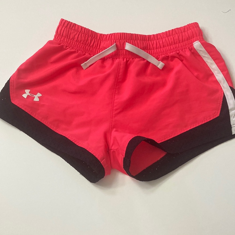 Under armor pink shorts